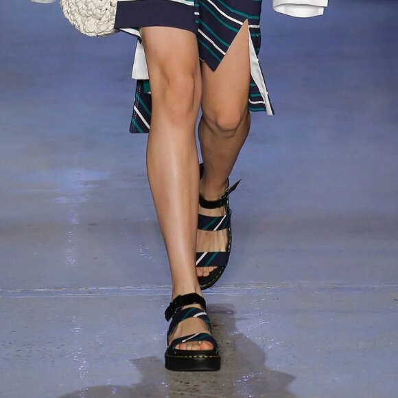 Dr. Martens x Monse Runway OOAK Sample Blaire Sandals 9 - Picture 2 of 9